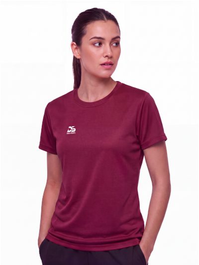 MAROON CORE T-SHIRT BY DISKI SPORTS