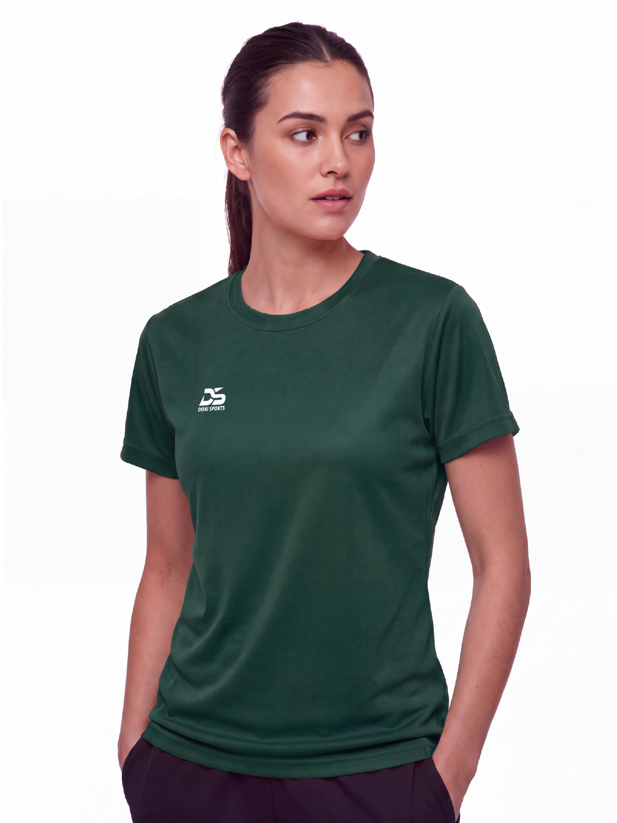 GREEN CORE T-SHIRT BY DISKI SPORTS