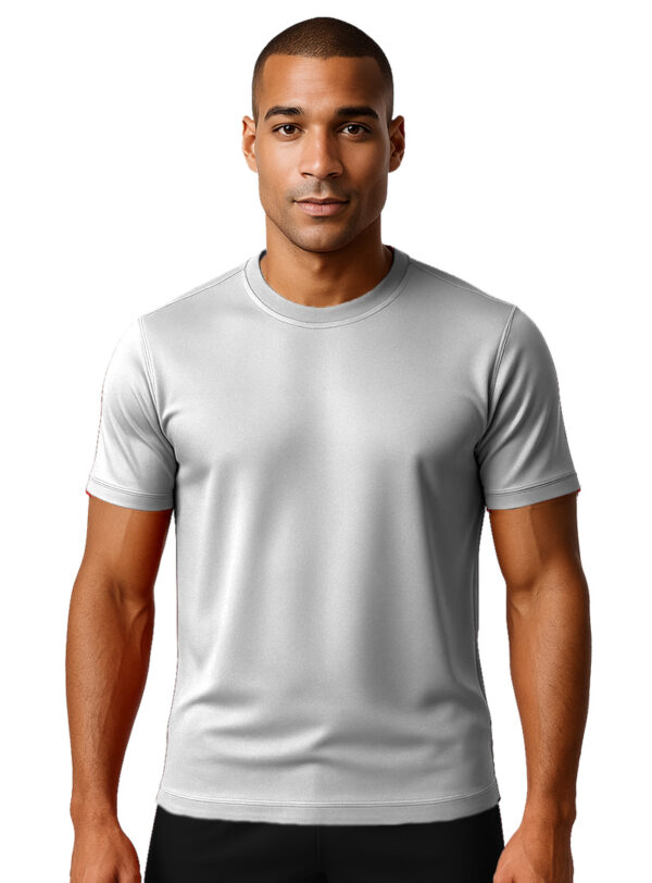 WHITE PROMO T-SHIRT BY DISKI SPORTS