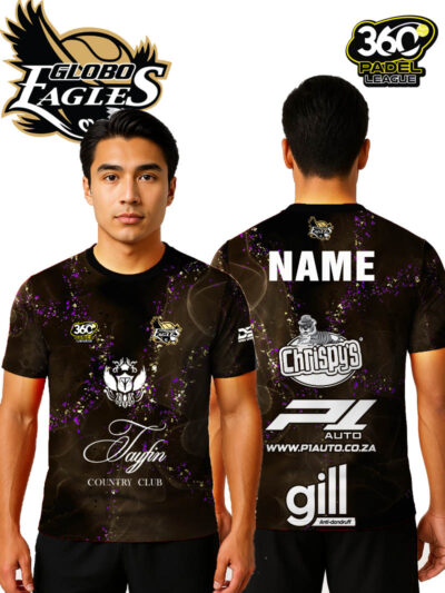 Globo Eagles -360 Padel League Official Match T-Shirts