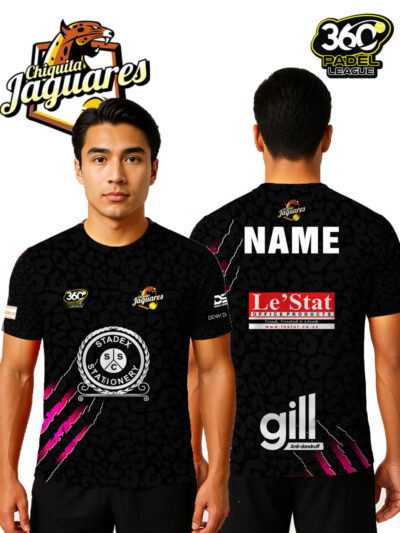 Chiquita Jaguares -360 Padel League Official Match T-Shirts