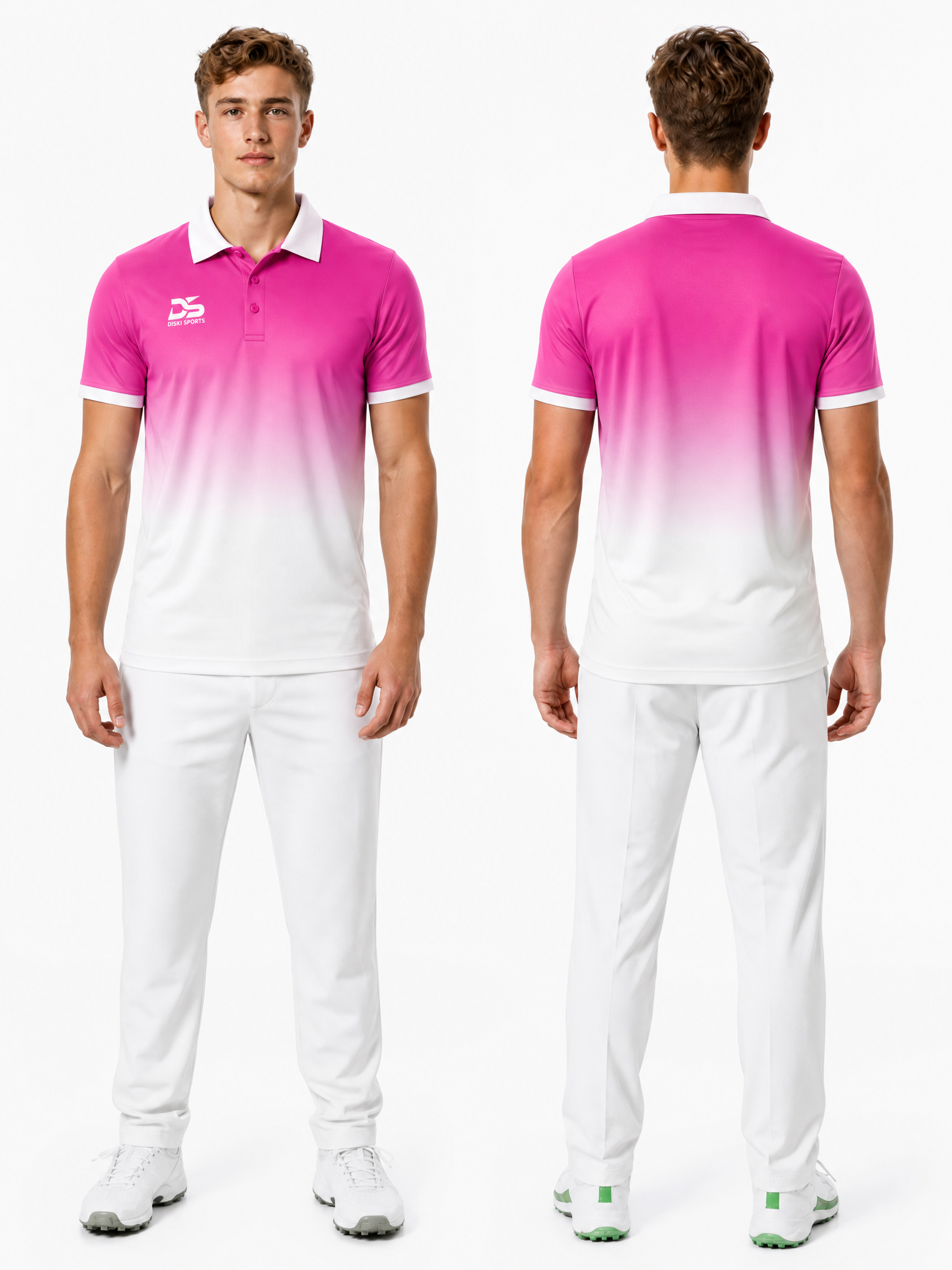 DS Cricket Polo Sunset Fade