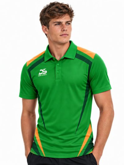 DS CRICKET POLO VELOCITY STRIPE