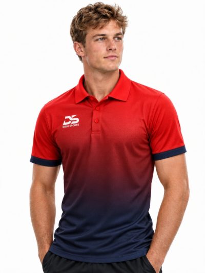 DS Cricket Polo Sunset Fade